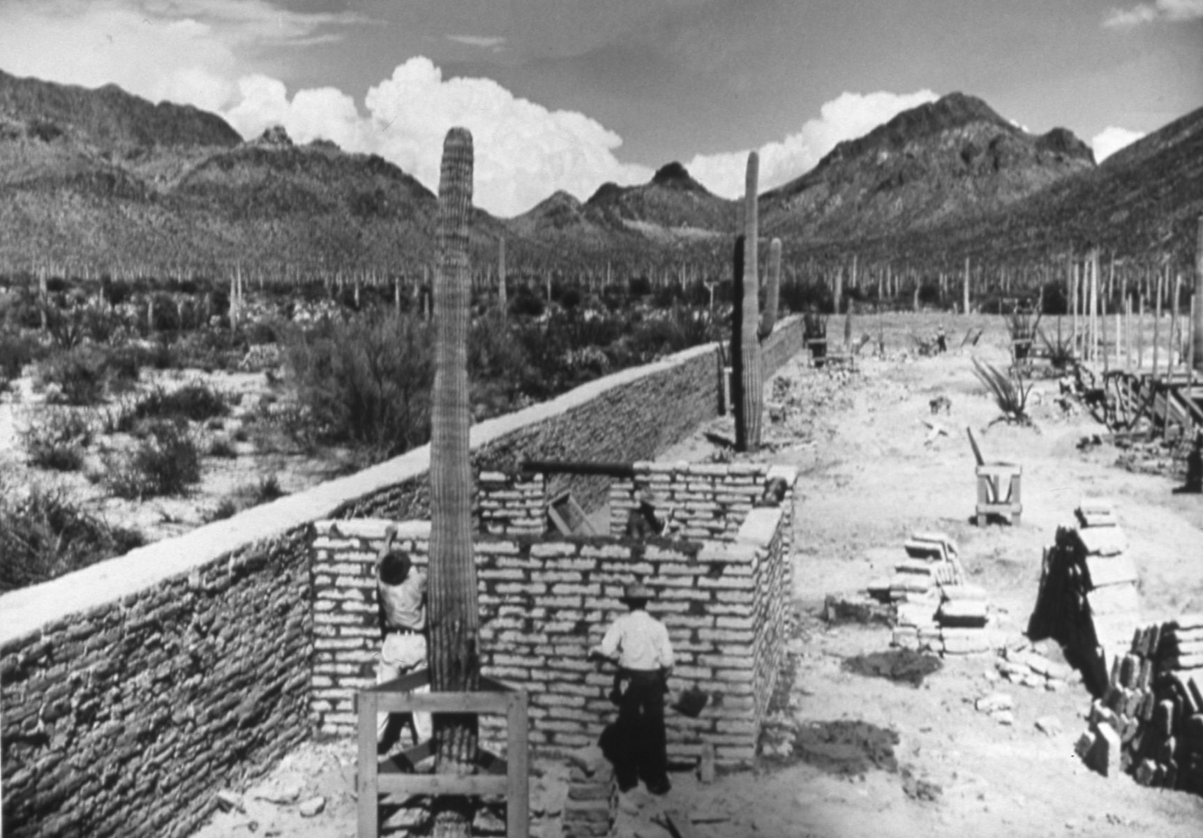 Fire at Old Tucson